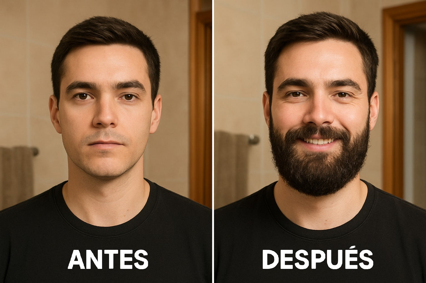 "Sérum Crecimiento de Barba | Aceite Natural para Barba Densa"